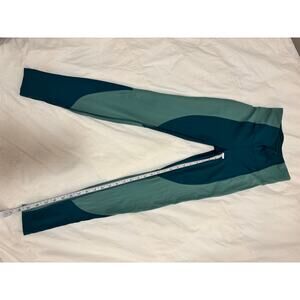 Lululemon Wake & Train Tight *28" Green Jasper / Frosted Pine Size 6 Nulux